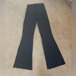 Aerie Black Ribbed Leggings